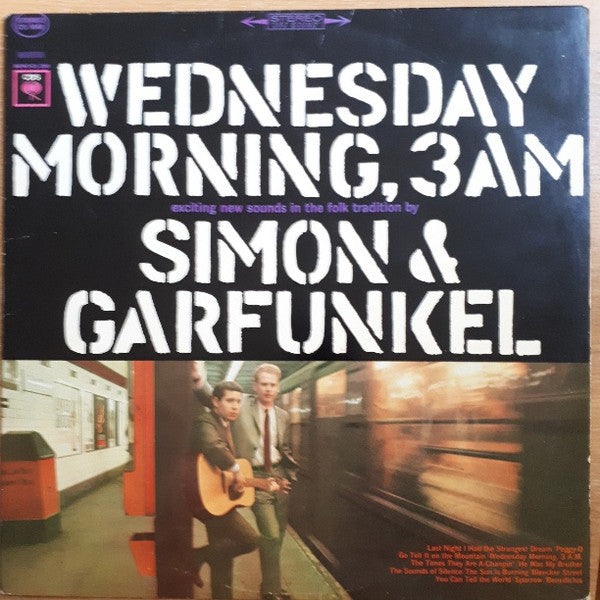 Simon & Garfunkel : Wednesday Morning, 3 A.M. (LP, Album, exp)