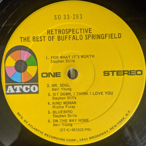 Buffalo Springfield : Retrospective - The Best Of Buffalo Springfield (LP, Comp, PR )
