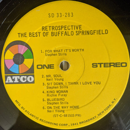 Buffalo Springfield : Retrospective - The Best Of Buffalo Springfield (LP, Comp, PR )