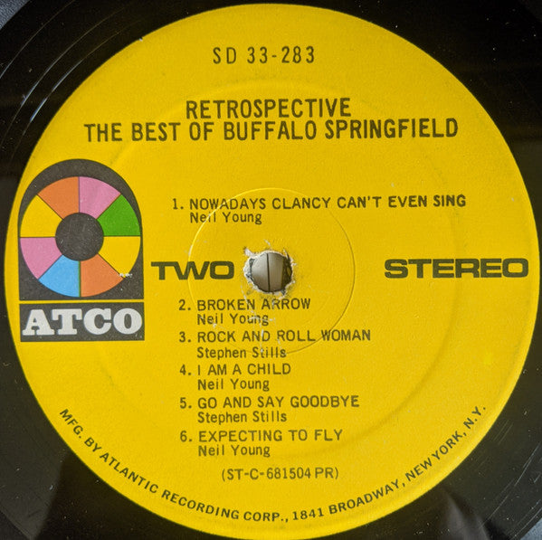 Buffalo Springfield : Retrospective - The Best Of Buffalo Springfield (LP, Comp, PR )