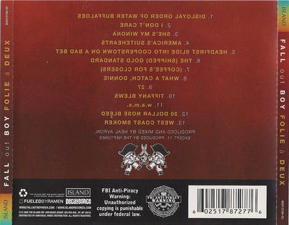 Fall Out Boy : Folie À Deux (CD, Album)