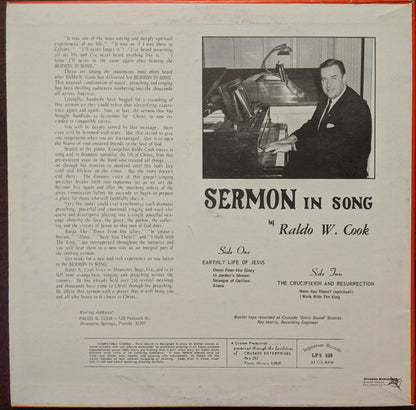Raldo W. Cook* : Sermon In Song (LP, Album)