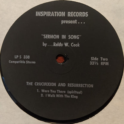 Raldo W. Cook* : Sermon In Song (LP, Album)