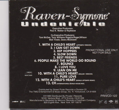 Raven-Symoné* : Undeniable (CD, Album, Promo)