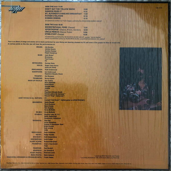 Frank Zappa : Apostrophe (') (LP, Album, Win)