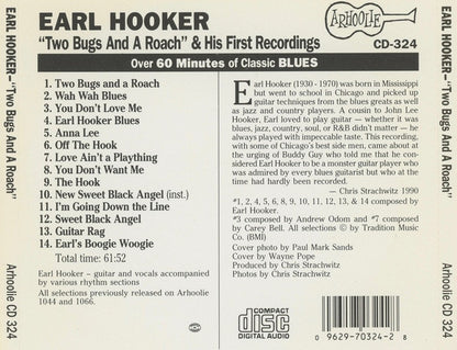 Earl Hooker : Two Bugs And A Roach (CD, Comp)