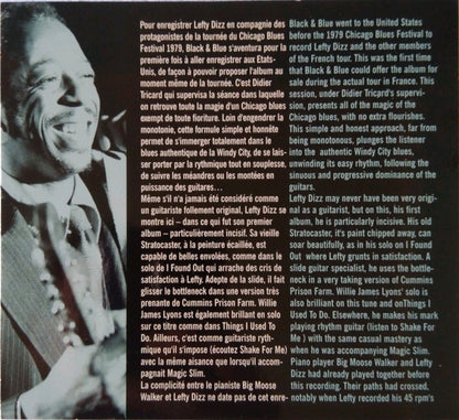 Lefty Dizz featuring Big Moose Walker* : Shake For Me (CD, Album, RE, RM)