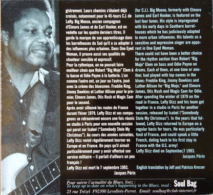 Lefty Dizz featuring Big Moose Walker* : Shake For Me (CD, Album, RE, RM)