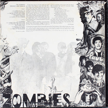 The Zombies : Odessey And Oracle (LP, Album, RP, Ter)