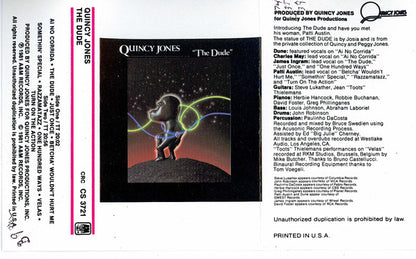 Quincy Jones : The Dude (Cass, Album, Club)