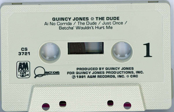 Quincy Jones : The Dude (Cass, Album, Club)