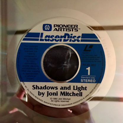 Joni Mitchell : Shadows And Light (Laserdisc, 12", NTSC)