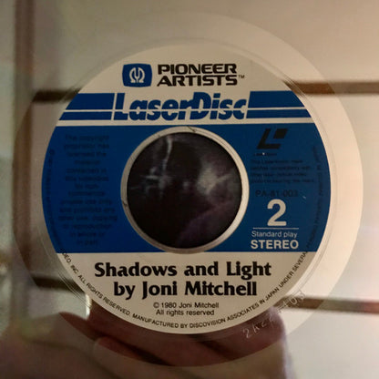 Joni Mitchell : Shadows And Light (Laserdisc, 12", NTSC)