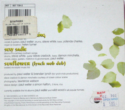 Paul Weller : Out Of The Sinking (CD, Single, Dig)