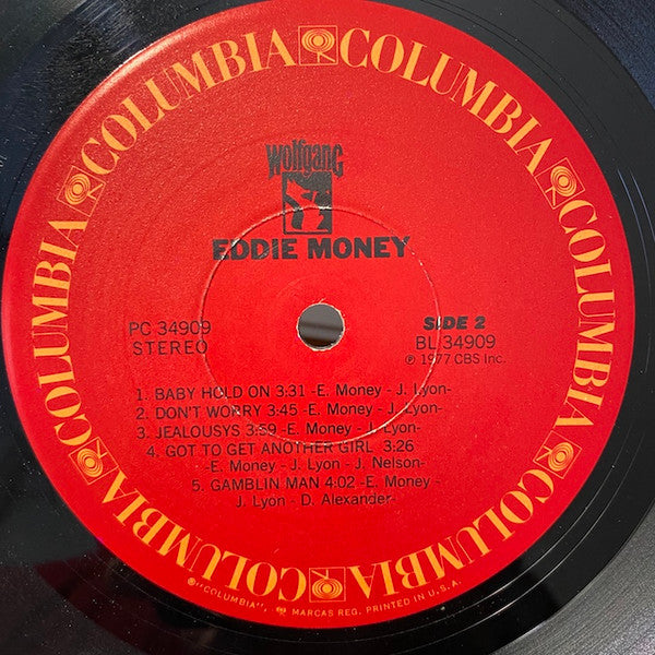 Eddie Money : Eddie Money (LP, Album, Nor)