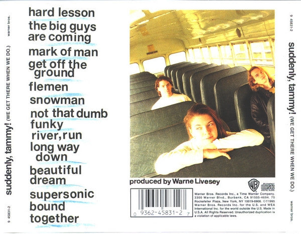 Suddenly, Tammy! : (We Get There When We Do.) (CD, Album)