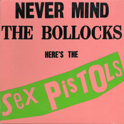 Sex Pistols : Never Mind The Bollocks Here's The Sex Pistols (CD, Album, RE, car)