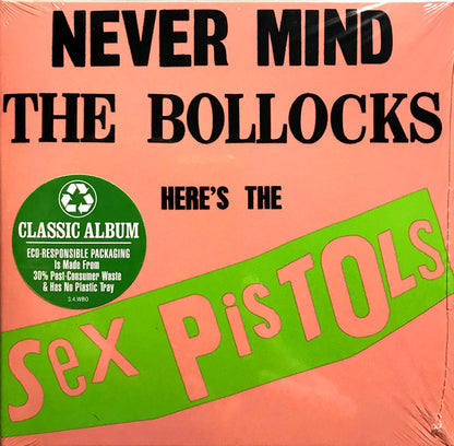 Sex Pistols : Never Mind The Bollocks Here's The Sex Pistols (CD, Album, RE, car)