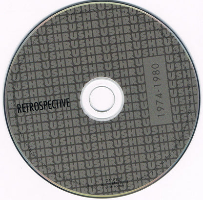 Rush : Retrospective I 1974-1980 (CD, Comp, Club, RE, UML)