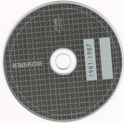 Rush : Retrospective II 1981-1987 (CD, Comp, Club, RE, UML)