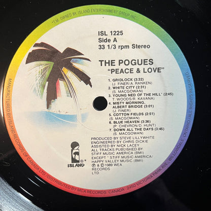 The Pogues : Peace And Love (LP, Album)
