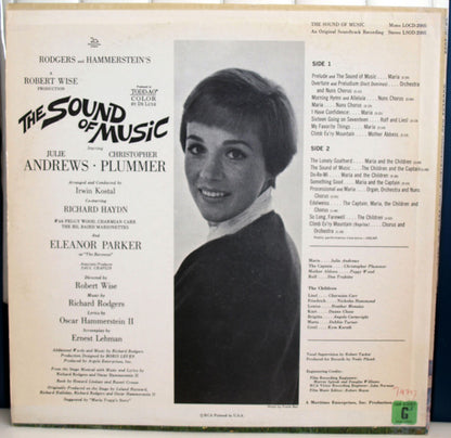 Rodgers And Hammerstein* / Julie Andrews, Christopher Plummer, Irwin Kostal : The Sound Of Music (An Original Soundtrack Recording) (LP, Album, Roc)