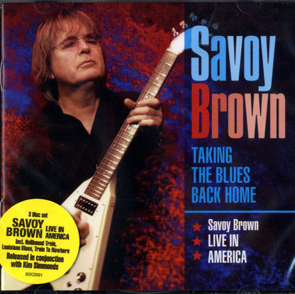 Savoy Brown : Taking The Blues Back Home - Live In America (3xCD)