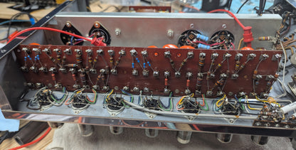McIntosh MC240 Stereo Power Amplifier * Fully Recapped & Rebuilt * McIntosh (GE) tubes at 100%