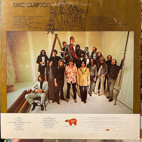 Eric Clapton : Eric Clapton (LP, Album, RE)