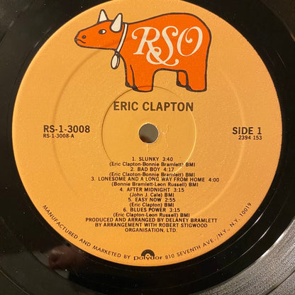 Eric Clapton : Eric Clapton (LP, Album, RE)
