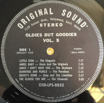 Various : Oldies But Goodies Vol. 5 (LP, Album, Comp)