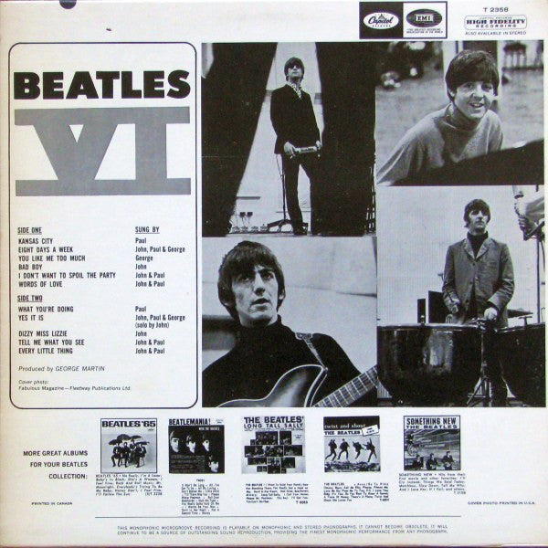 Buy The Beatles : Beatles VI (LP, Album, Mono) Online for a great