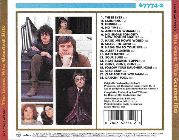 The Guess Who : Greatest Hits (CD, Comp)