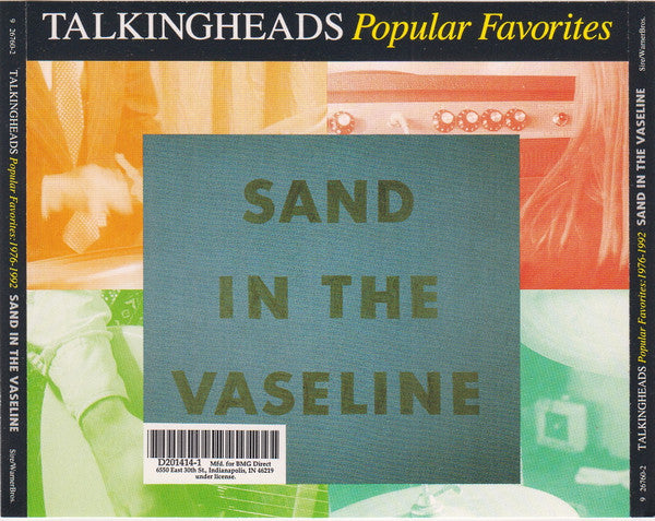 Talkingheads* : Popular Favorites 1976-1992 - Sand In The Vaseline (2xCD, Comp, Club, RM, BMG)