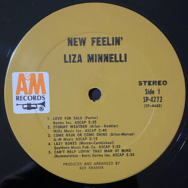 Liza Minnelli : New Feelin' (LP, Album)