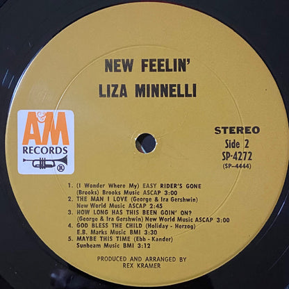 Liza Minnelli : New Feelin' (LP, Album)