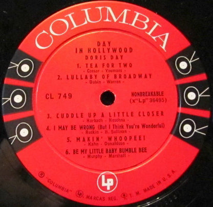 Doris Day : Day In Hollywood (LP, Comp)