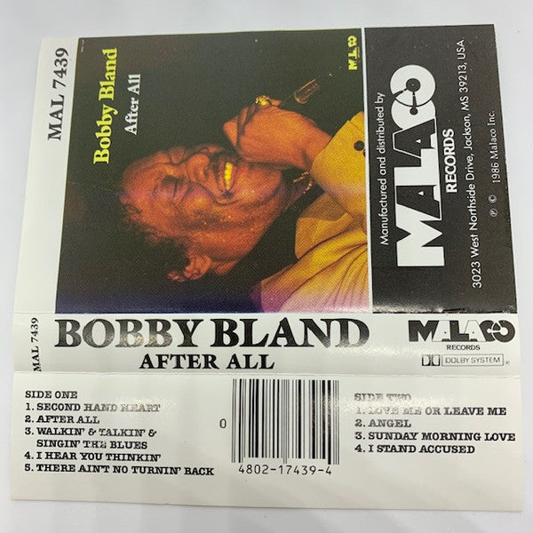 Bobby Bland : After All (Cass, Album, Dol)
