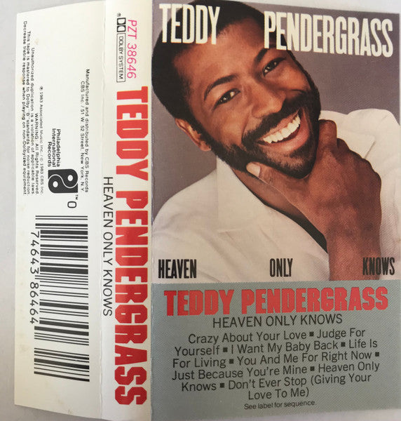 Teddy Pendergrass : Heaven Only Knows (Cass, Album)