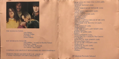 The Mamas & The Papas : 16 Of Their Greatest Hits (CD, Comp, Club, RE, RM, CRC)