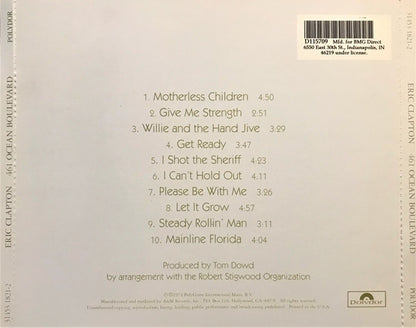 Eric Clapton : 461 Ocean Boulevard (CD, Album, Club, RE, RM)