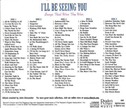 Various : I'll Be Seeing You - Songs That Won The War (5xCD, Comp)