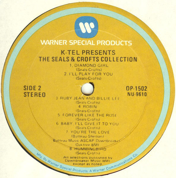 Seals & Crofts : The Seals & Crofts Collection (LP, Comp)