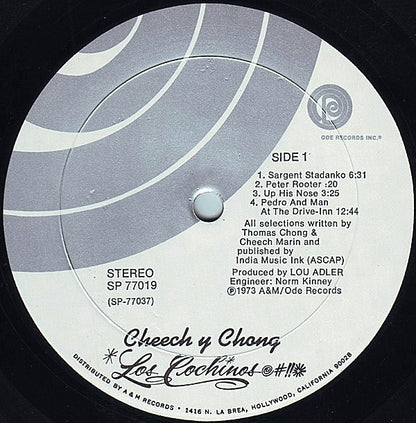 Cheech Y Chong* : Los Cochinos (LP, Album, Pit)