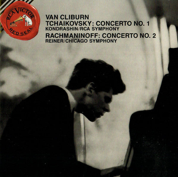 Van Cliburn - Tchaikovsky* : Kondrashin* / RCA Symphony* | Rachmaninoff* : Reiner* / Chicago Symphony* : Tchaikovsky: Concerto No. 1 / Rachmaninoff: Concerto No. 2 (CD, Comp, Club, RE)