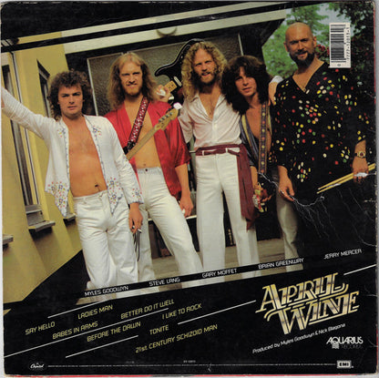 April Wine : Harder ..... Faster (LP, Album, Win)