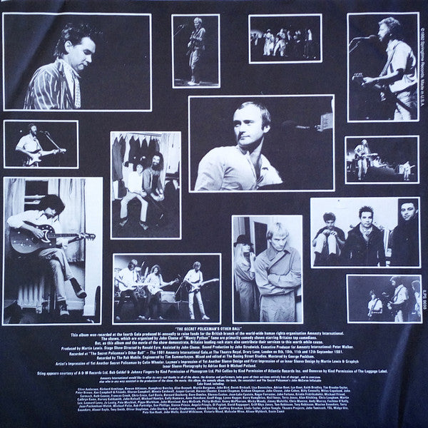 Various : The Secret Policeman's Other Ball (The Music) (LP, Album, Win)