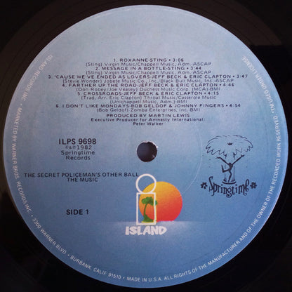 Various : The Secret Policeman's Other Ball (The Music) (LP, Album, Win)