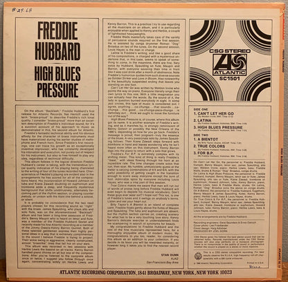 Freddie Hubbard : High Blues Pressure (LP, Album)