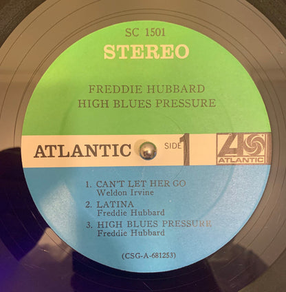 Freddie Hubbard : High Blues Pressure (LP, Album)